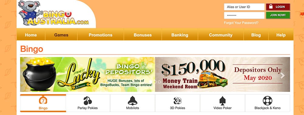 Bingo Australia Promo Code 2020 - FREE $60 No Deposit Bonus