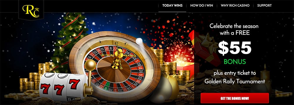 rich casino sign up bonus 150